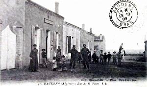 Baudens - Rue de la Poste - 1909